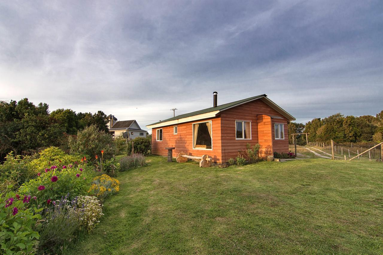 Cabaña Nueva en Ancud Chiloe Villa Exterior foto